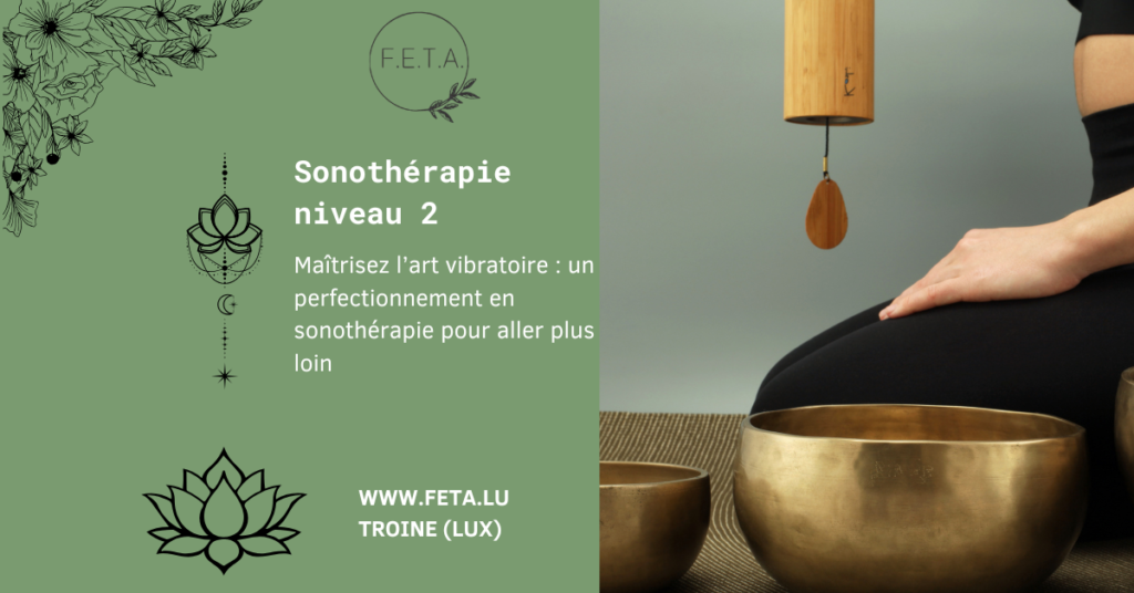 Photo illustrant la sonothérapie niveau 2