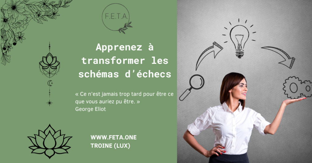 image d'une personne qui transforme les schémas d'échecs