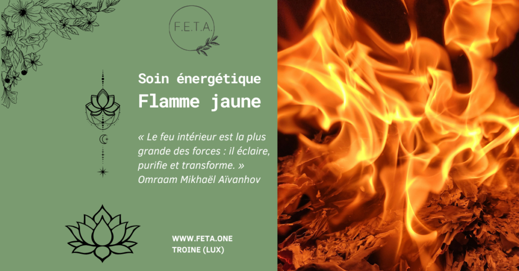 photo de flamme jaune