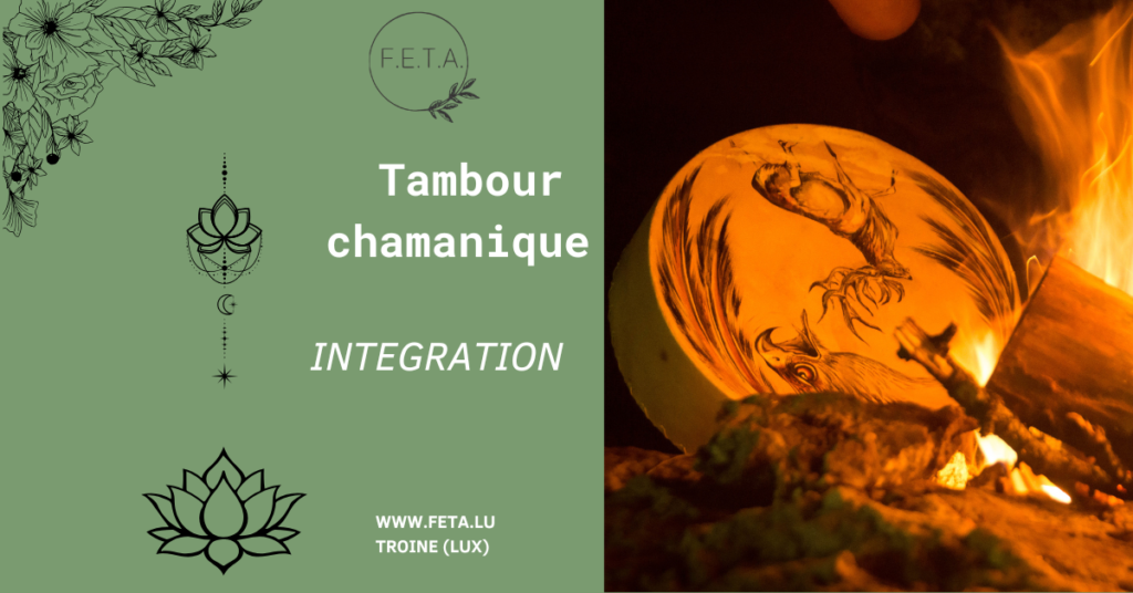 Image d'intégration de son tambour chamanique
