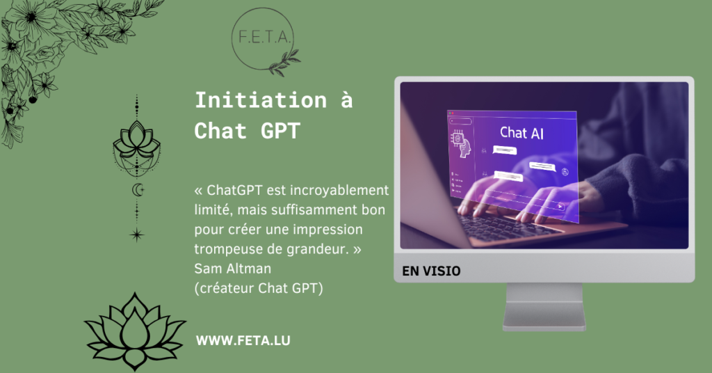 illustration de l'initiation à Chat GPT